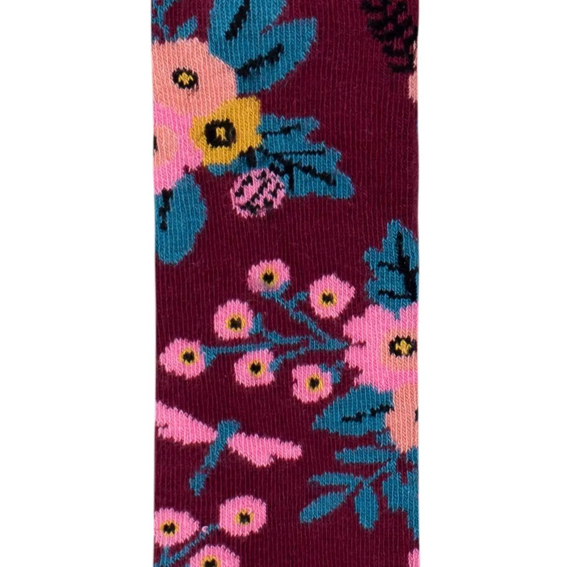 Billy Loves Audrey - Tights - Garden - Plum
