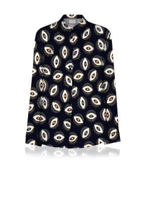 Black Printed Shirts