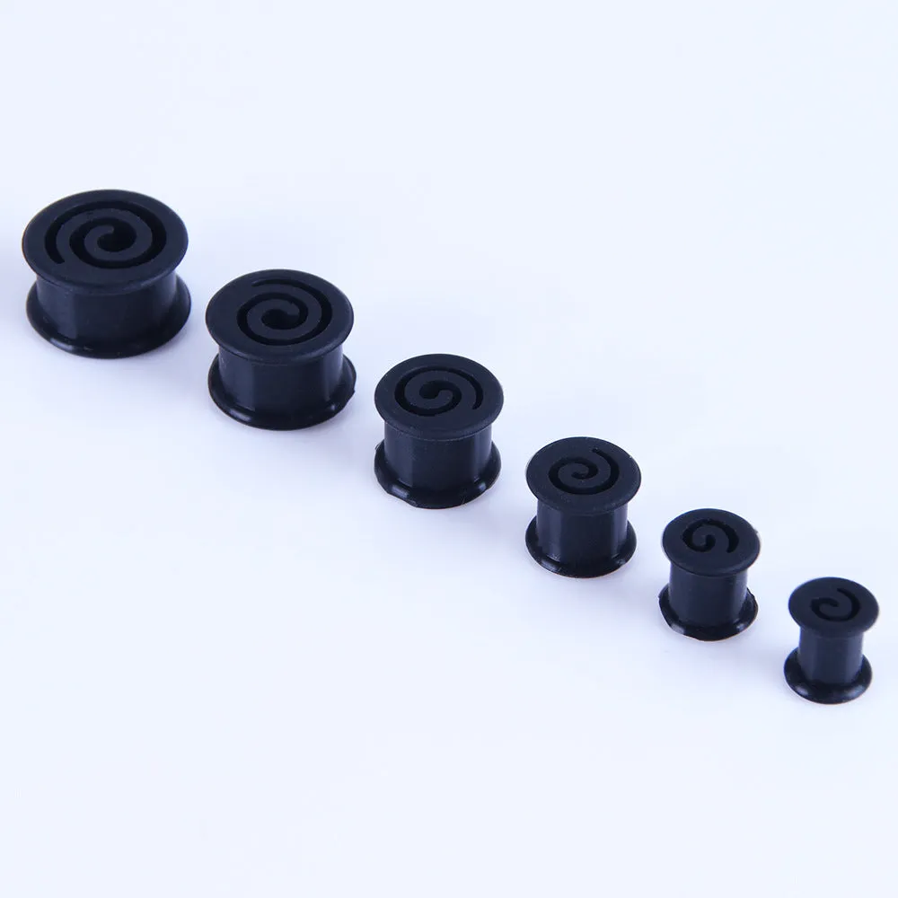 Black Silicone Ear Stretcher