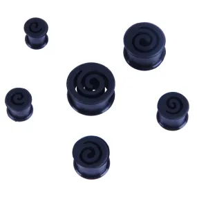 Black Silicone Ear Stretcher