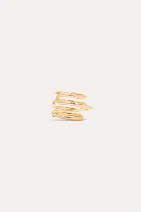 Blast - Gold Vermeil Ear Cuff