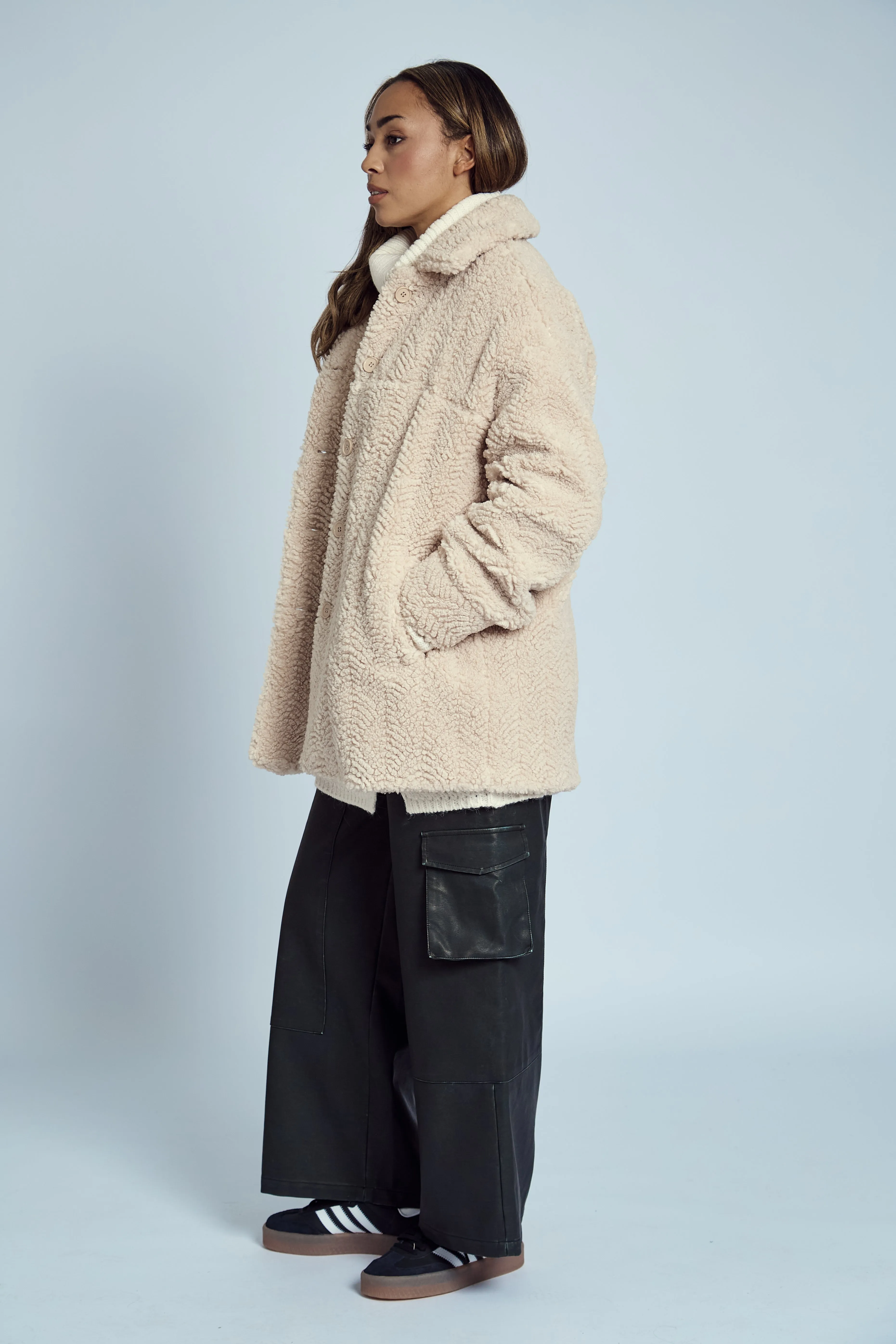 BOUCA BOUCLE SHERPA JACKET