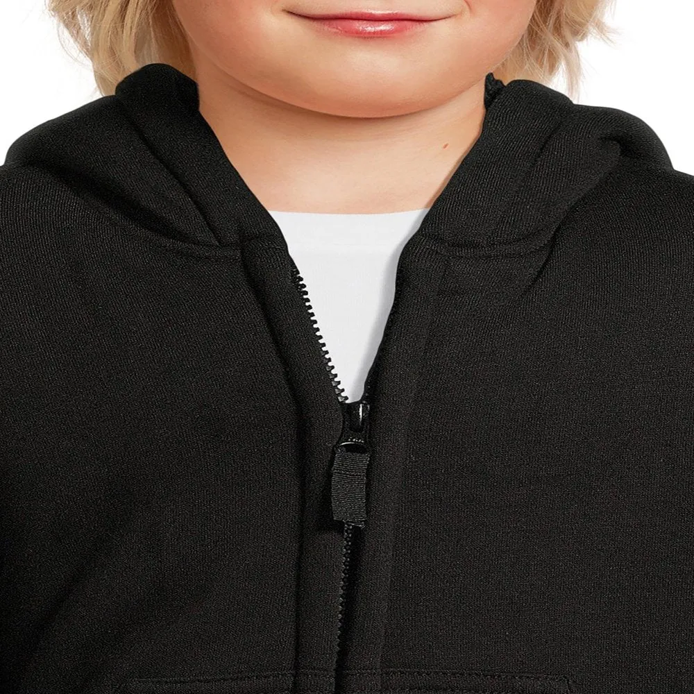 Boys’ Faux Shearling Hoodie Jacket, Size 10-12