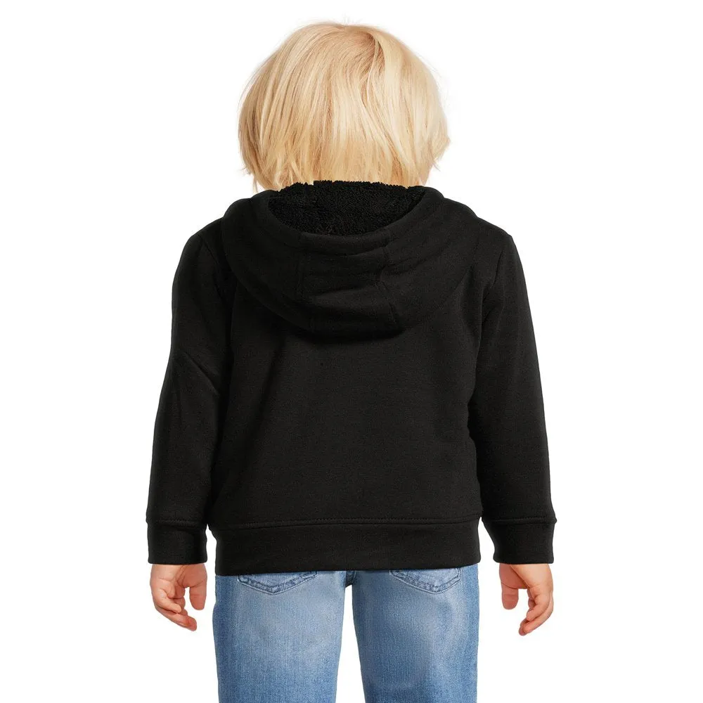 Boys’ Faux Shearling Hoodie Jacket, Size 10-12