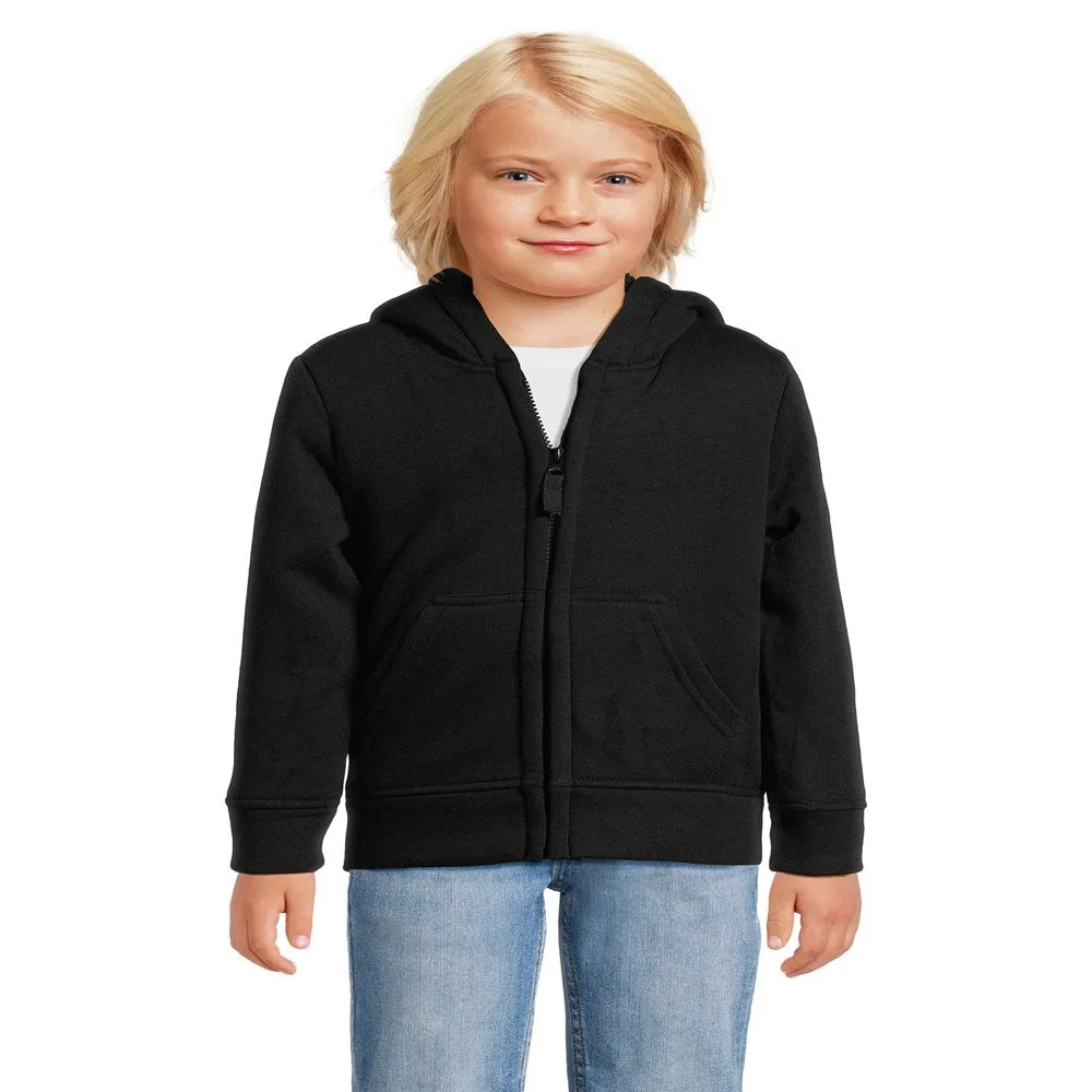 Boys’ Faux Shearling Hoodie Jacket, Size 10-12
