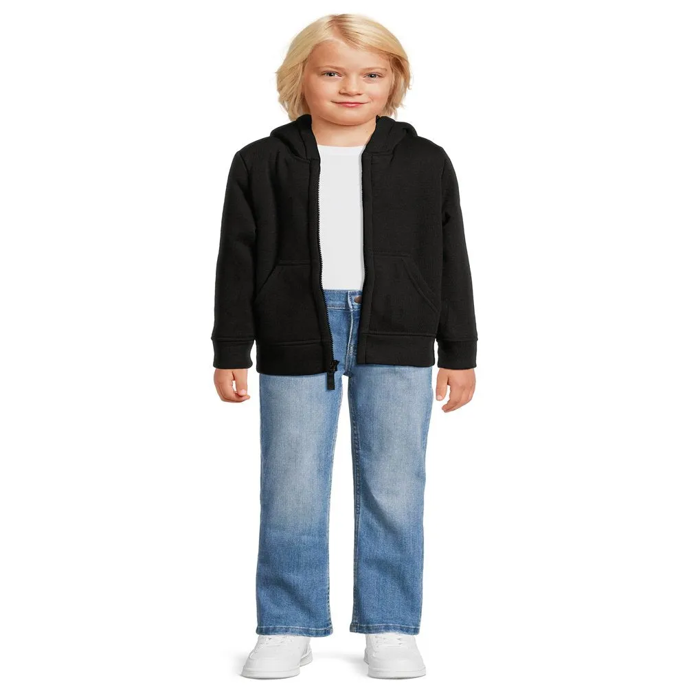 Boys’ Faux Shearling Hoodie Jacket, Size 10-12
