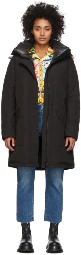 Canada Goose Black Down Ellesmere Parka