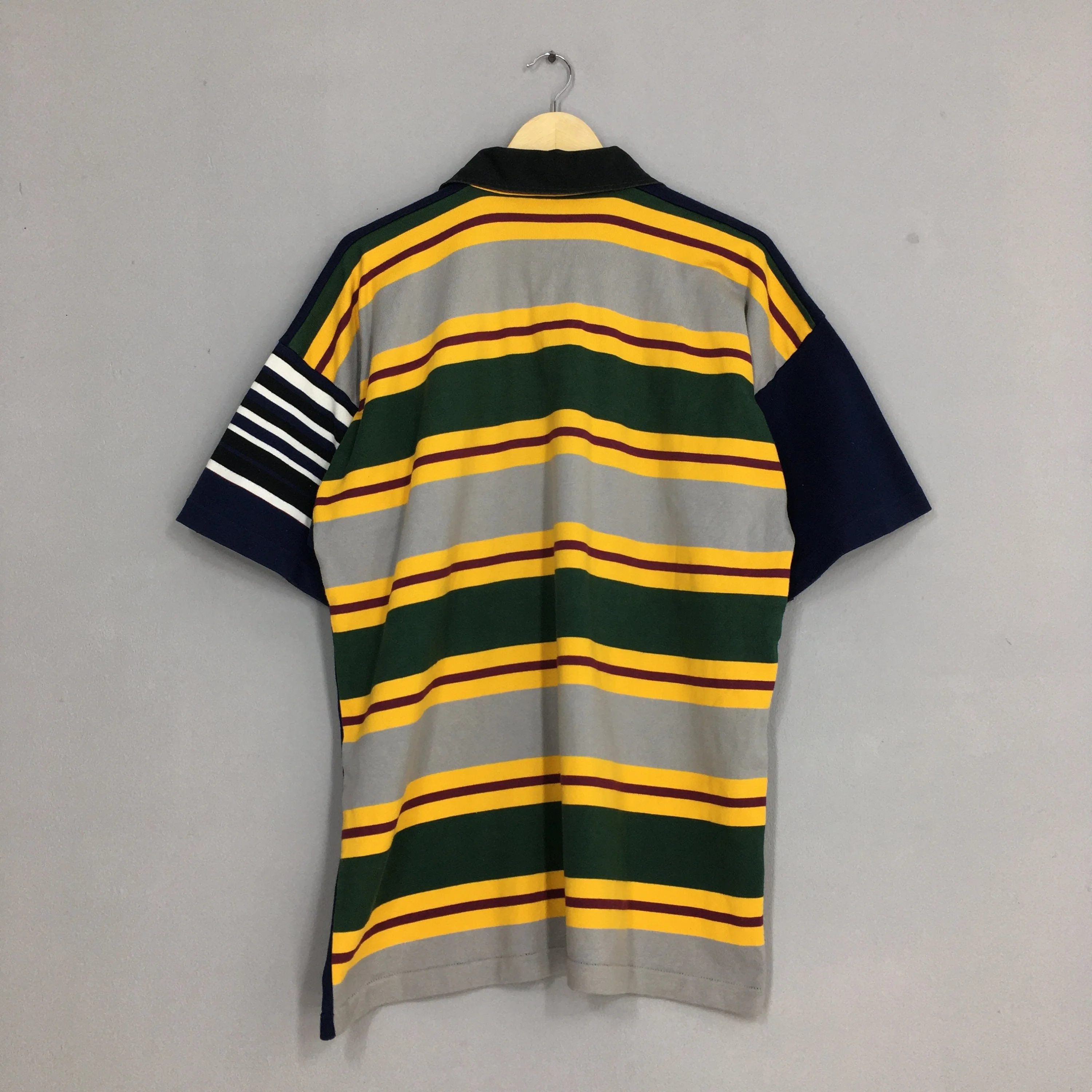 Canterbury Of New Zealand Rugby Stripes Shirt XLarge