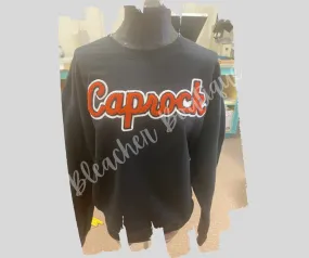 Caprock Script Chenille Sweatshirt