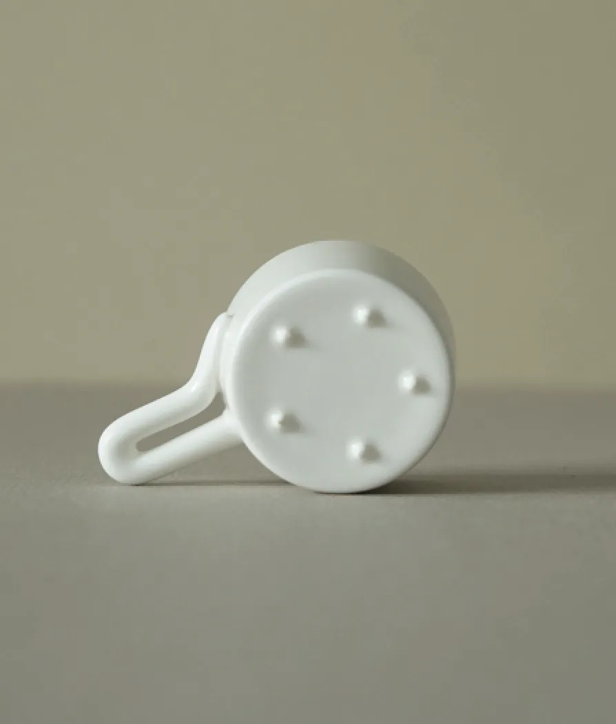 Ceramic Single Handled Coffee Cup with Saucer