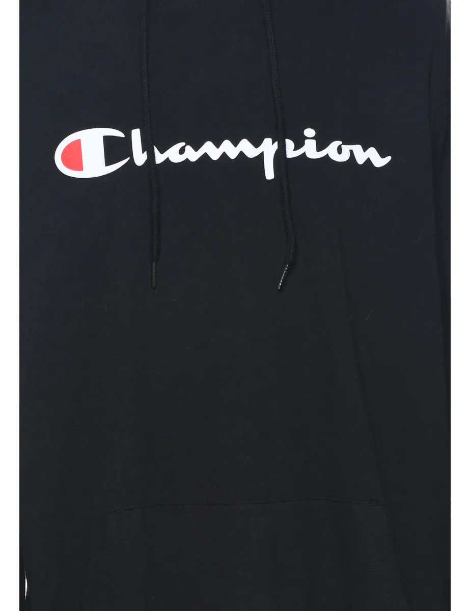Champion Black Hoodie - M