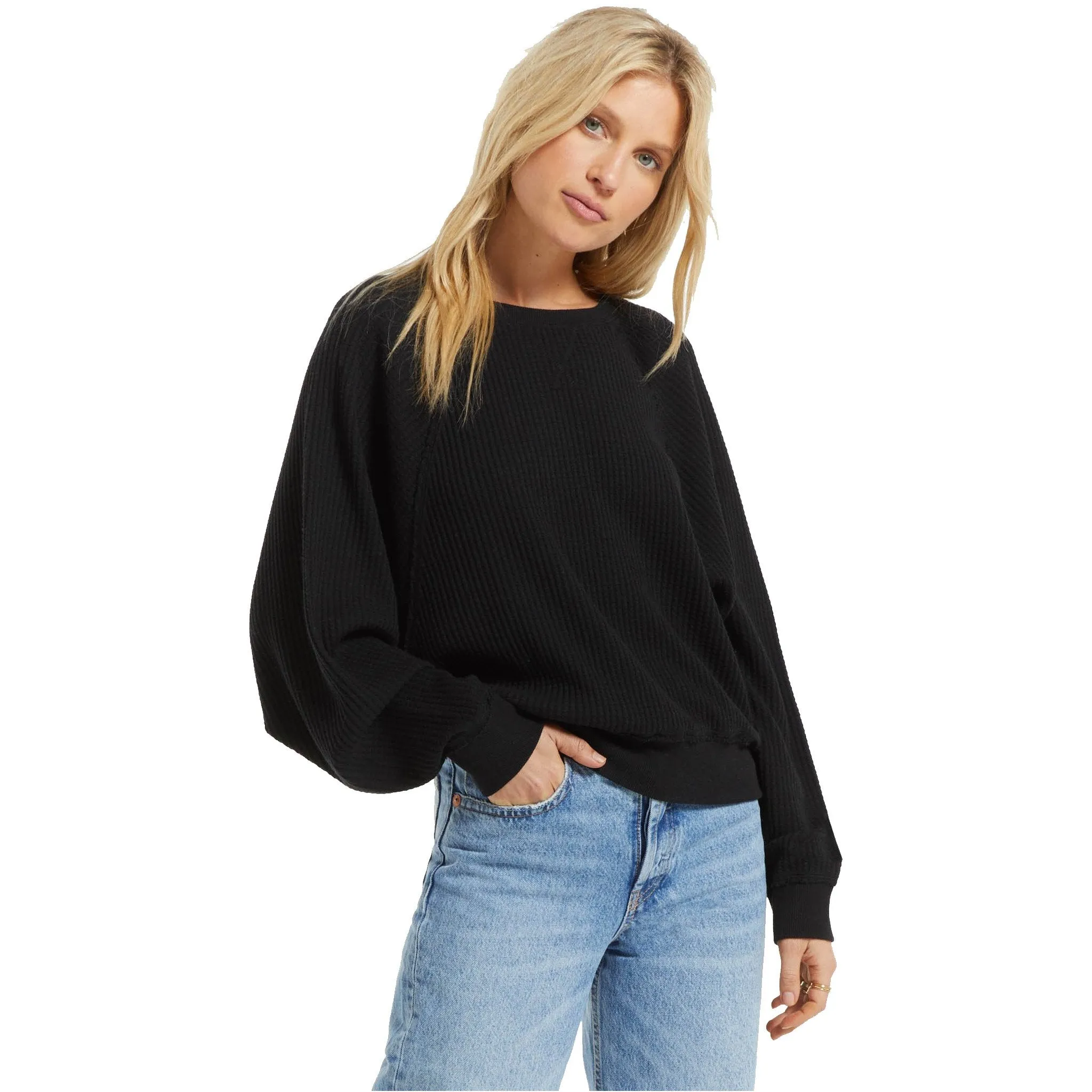 Claire Waffle Dolman Shirt