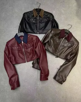 Crop Colored Jacket