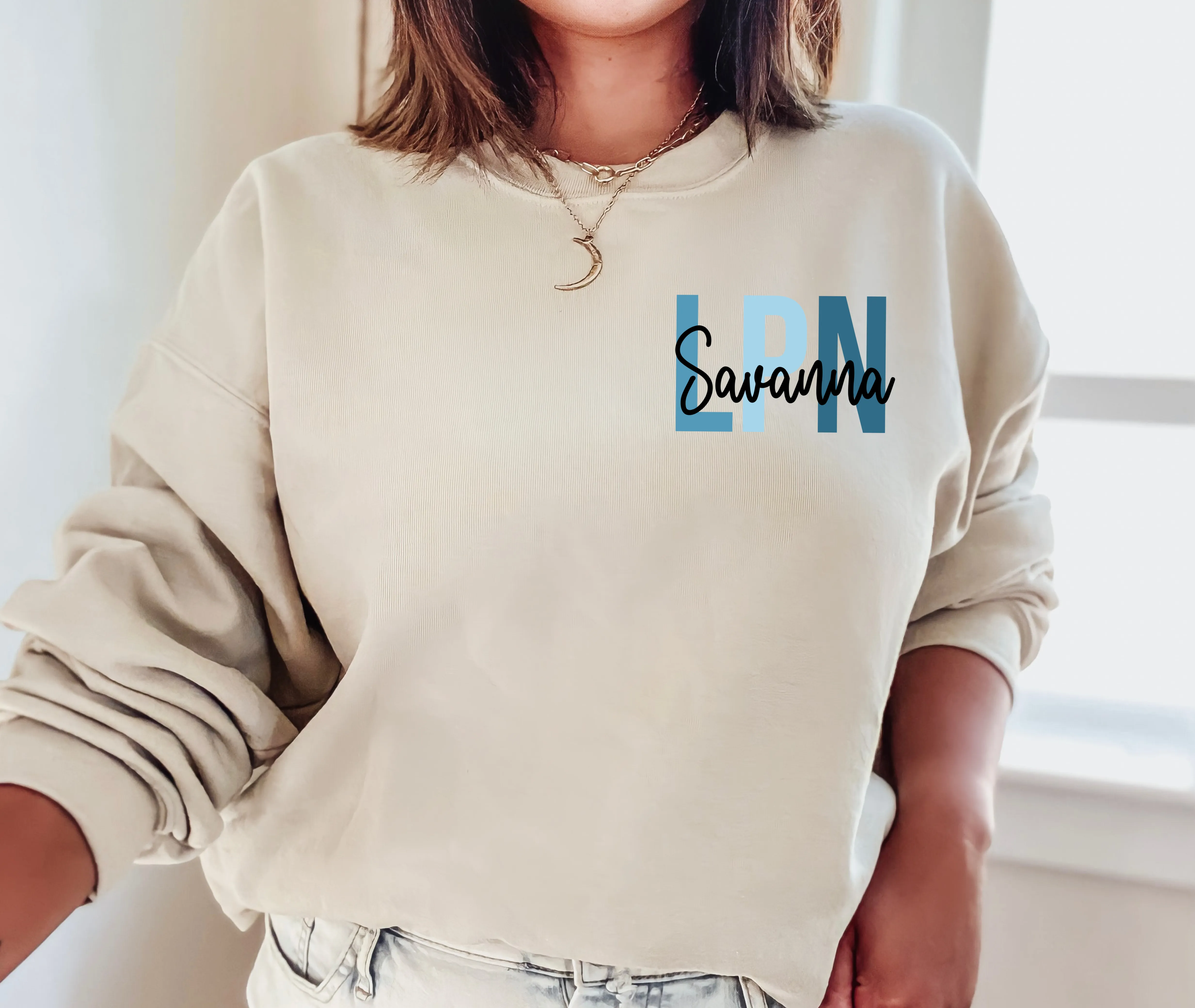 Custom LPN Nurse Sweatshirt