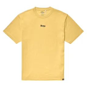 DICKIES GUY MARIANO EMBROIDERED TEE YELLOW CREAM