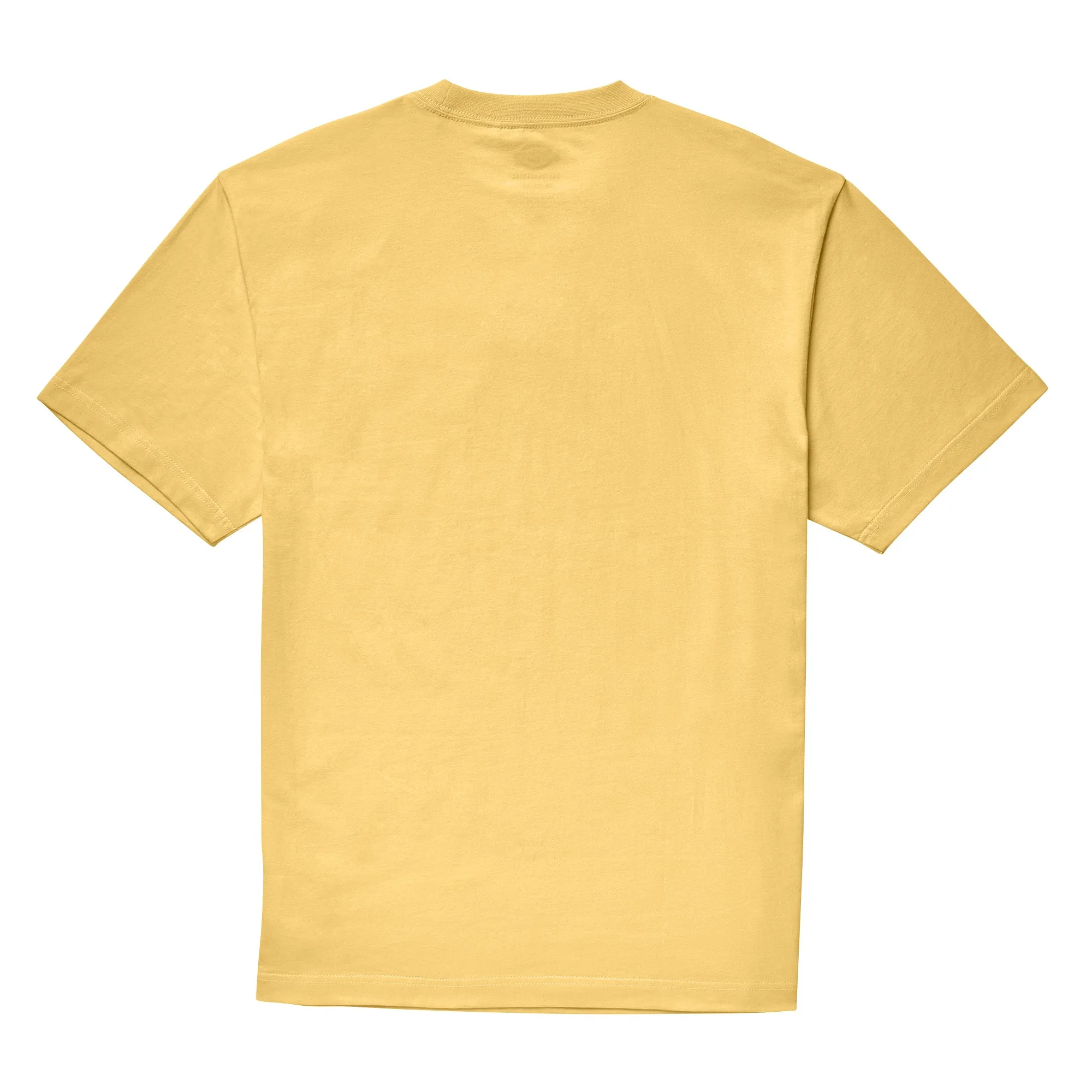 DICKIES GUY MARIANO EMBROIDERED TEE YELLOW CREAM