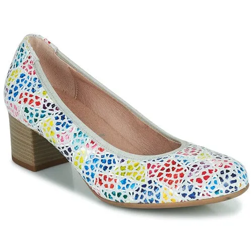 Dorking Women's Geminis Low Pumps- Blanco