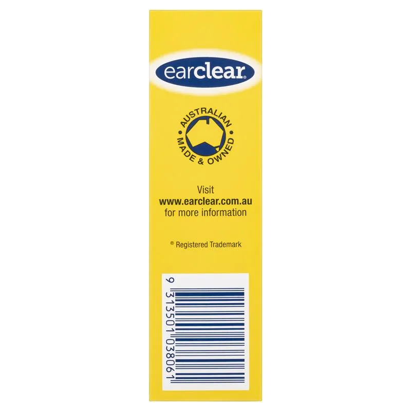 EarClear EarWax Remover Drops 12ml