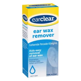 EarClear EarWax Remover Drops 12ml