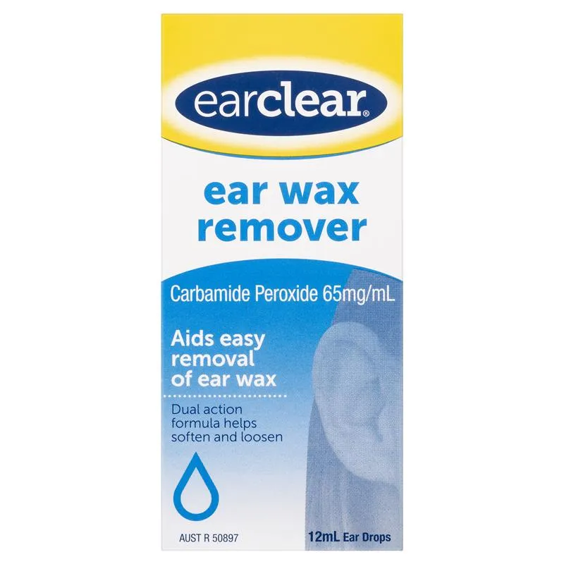 EarClear EarWax Remover Drops 12ml