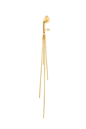 Earphone Gold Plated Earring