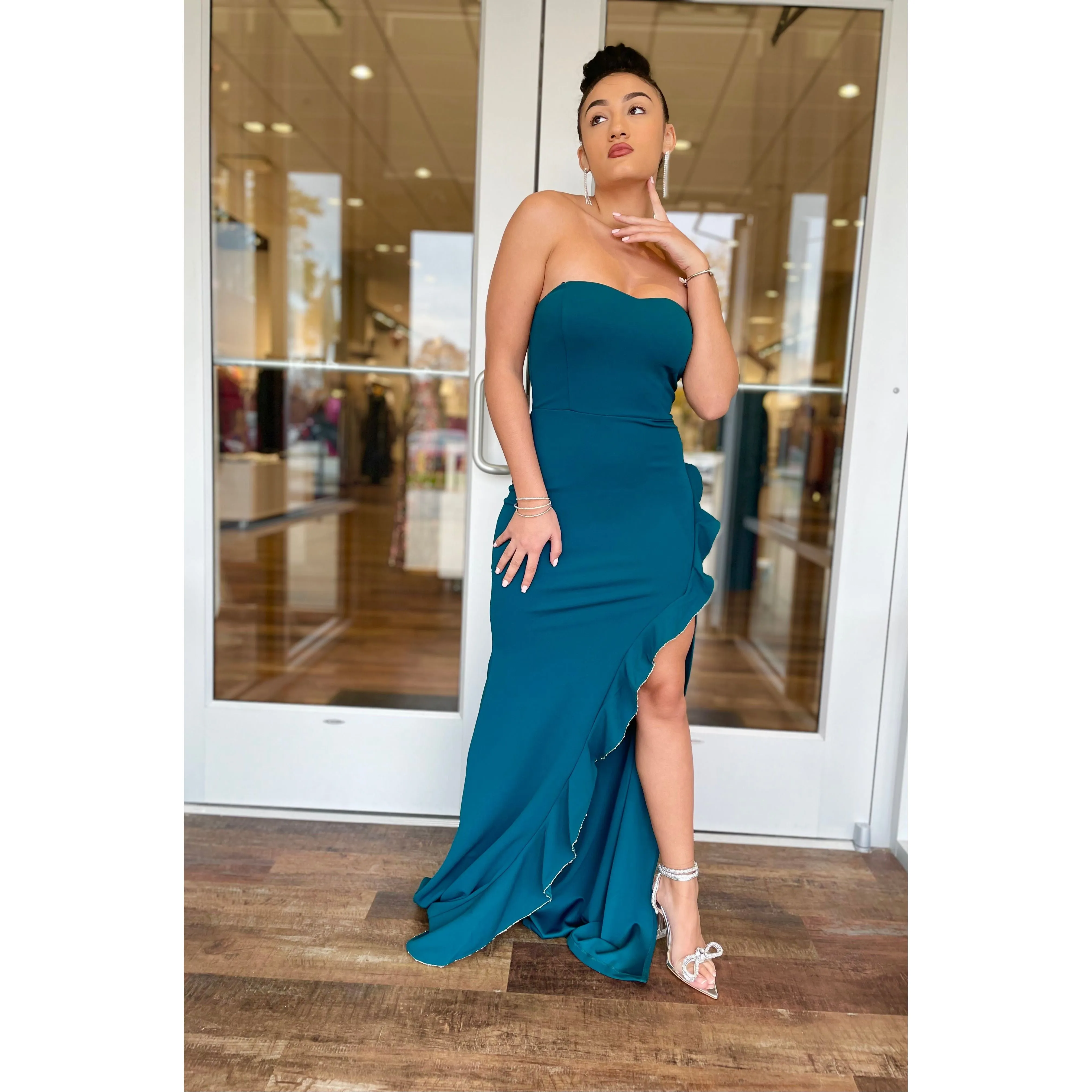 Empress Emerald Evening Gown ( Emerald)