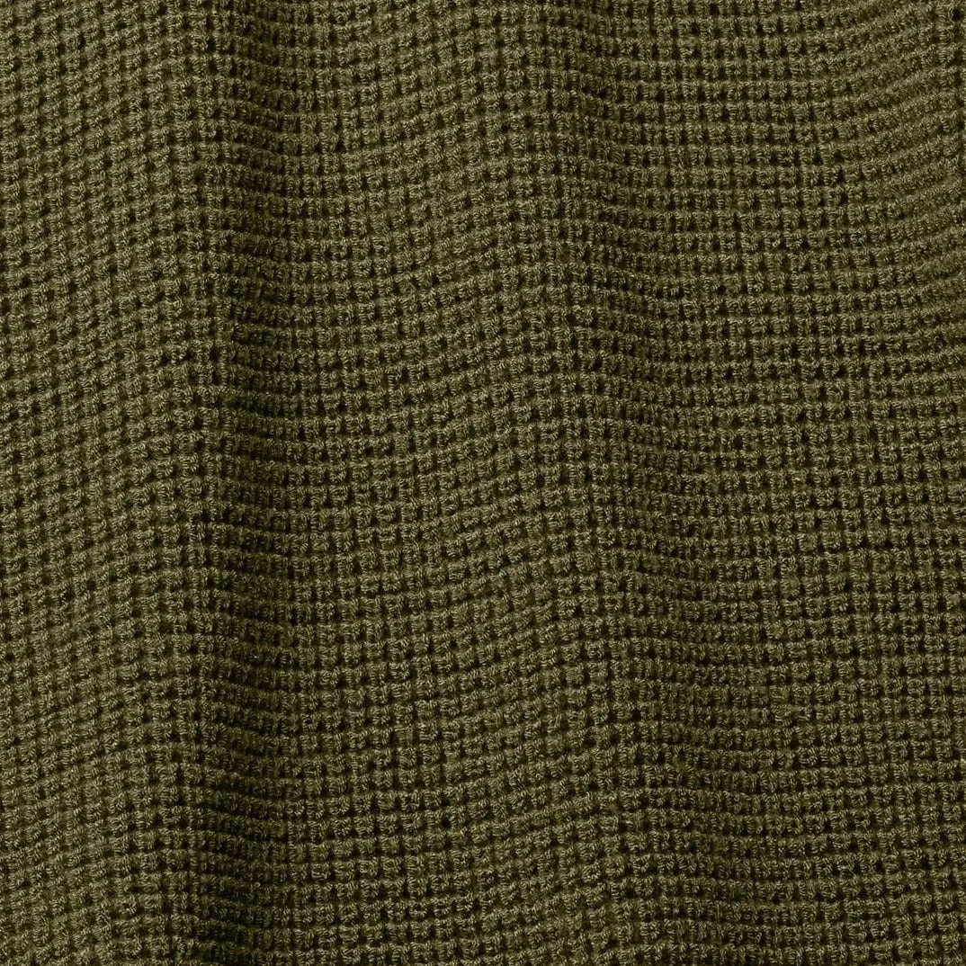 Esprit V-Neck Knitted Jumper Green Khaki