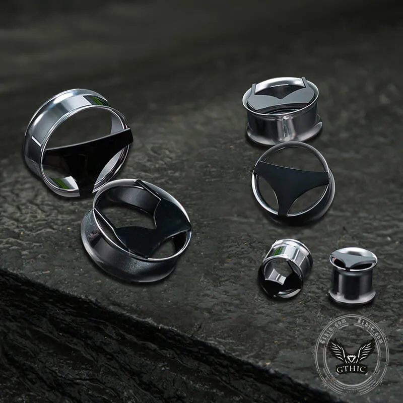 Exaggerated Underwear Design Stainless Steel Ear Gauge