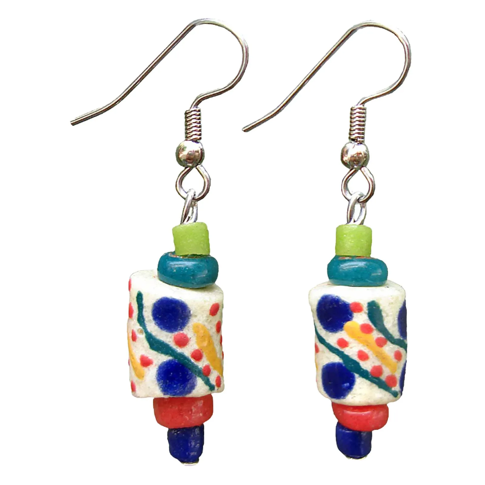 Festival Earrings Rainbow Global Mamas