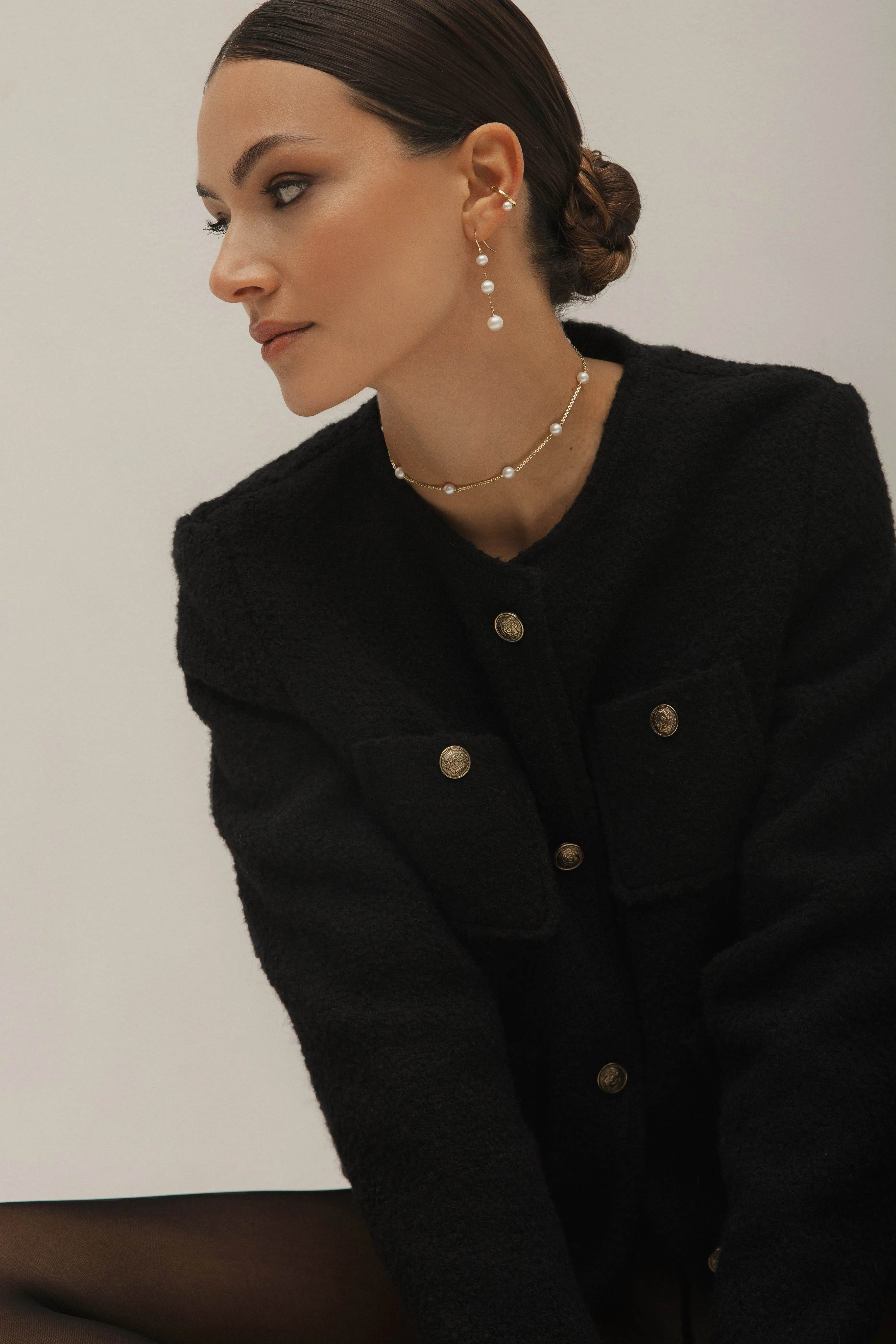 Filo Di Luna Ear Cuff