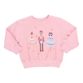 Girls Organic Sweatshirt - Nutcracker