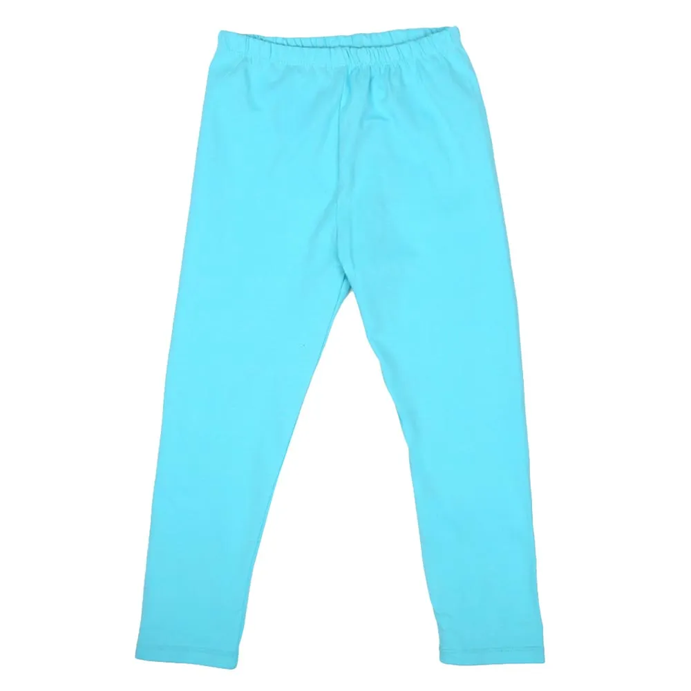 Girls Tights Basic-Light Blue