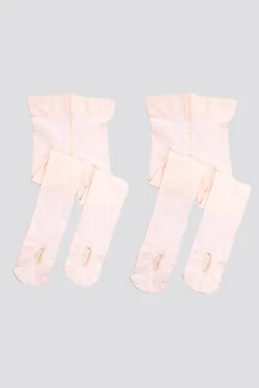 Girls Ultra Soft Convertible Tights 2-Pack