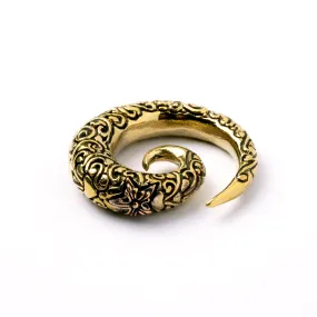 Golden Victorian Spiral Hangers