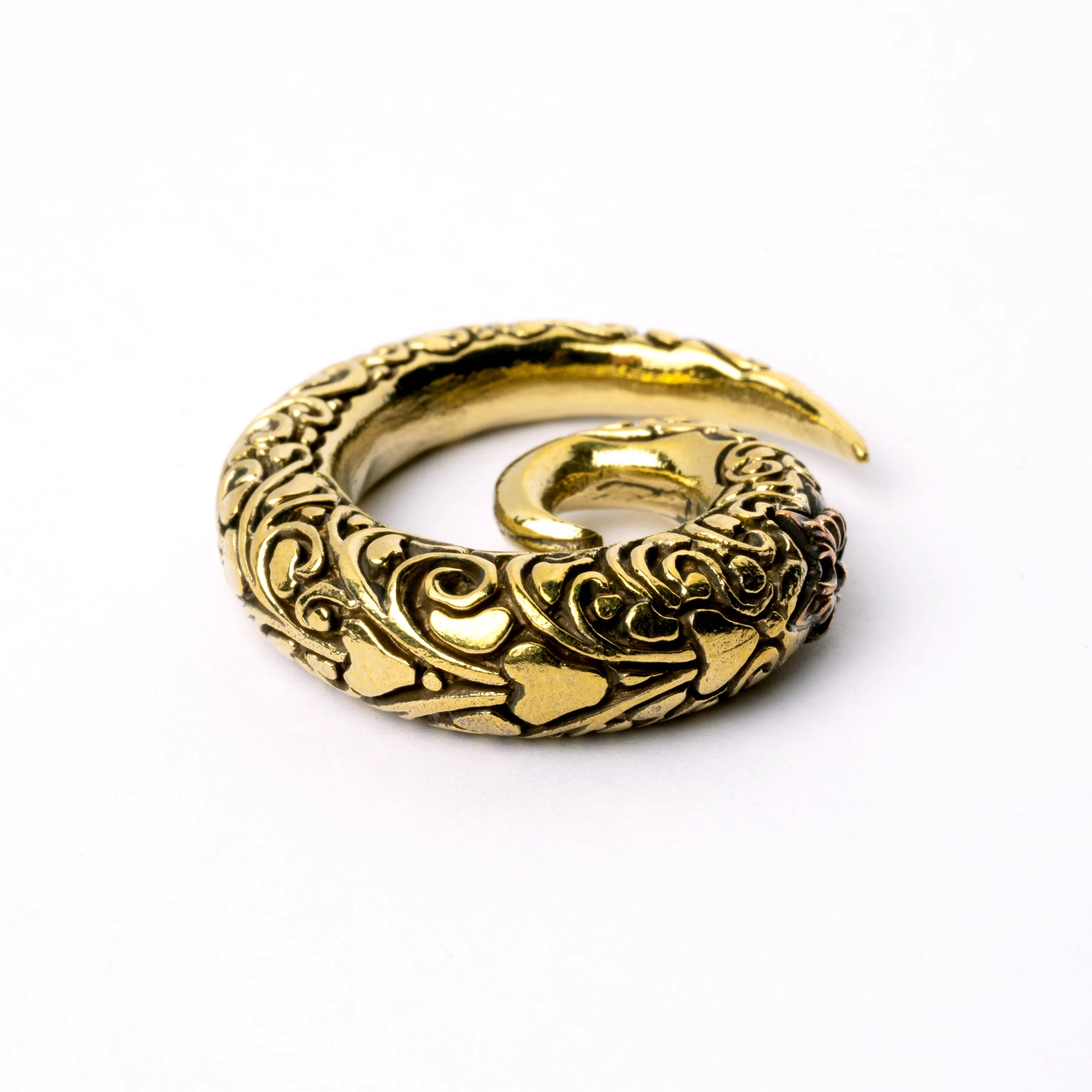 Golden Victorian Spiral Hangers
