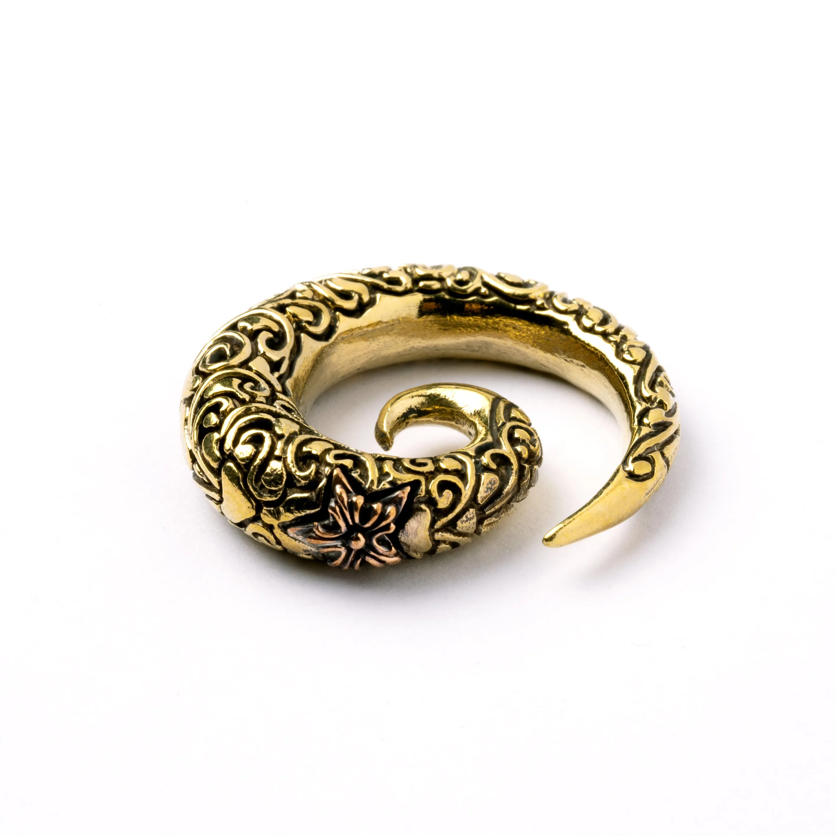 Golden Victorian Spiral Hangers