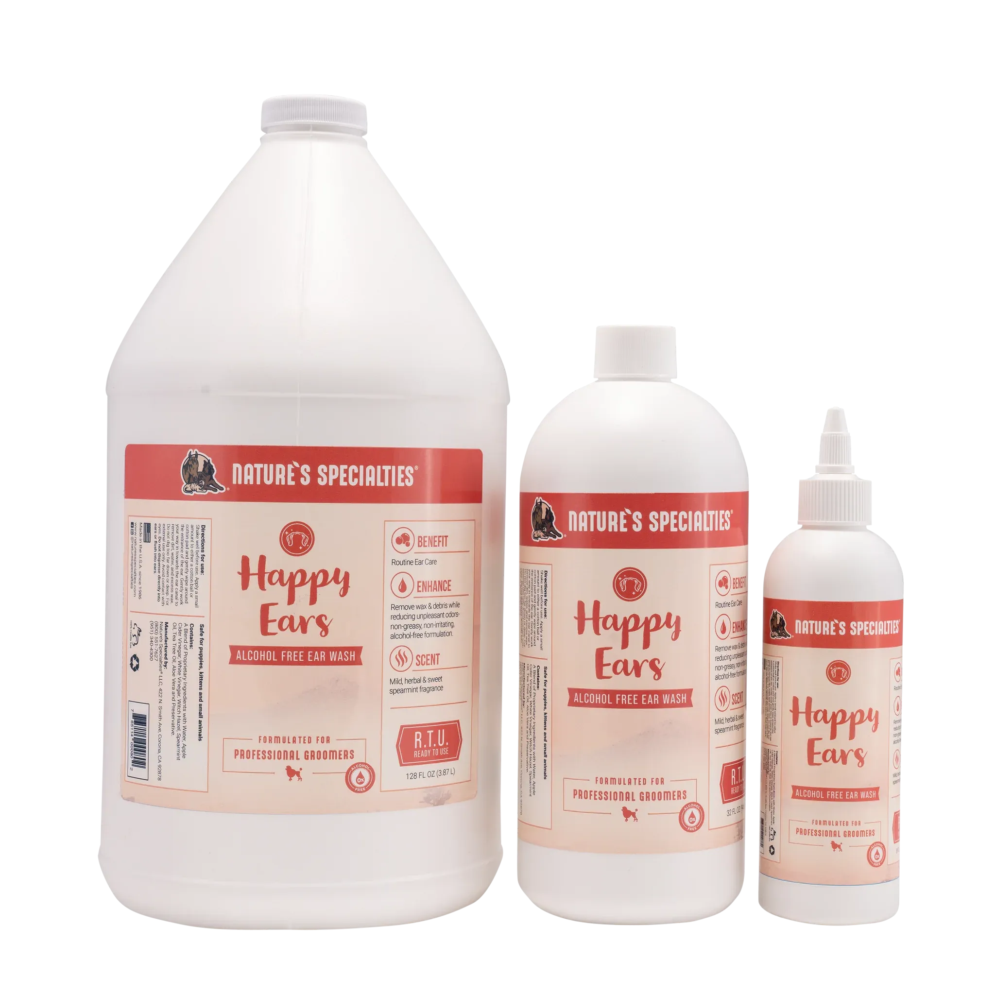 Happy Ears Alcohol-Free Ear Wash