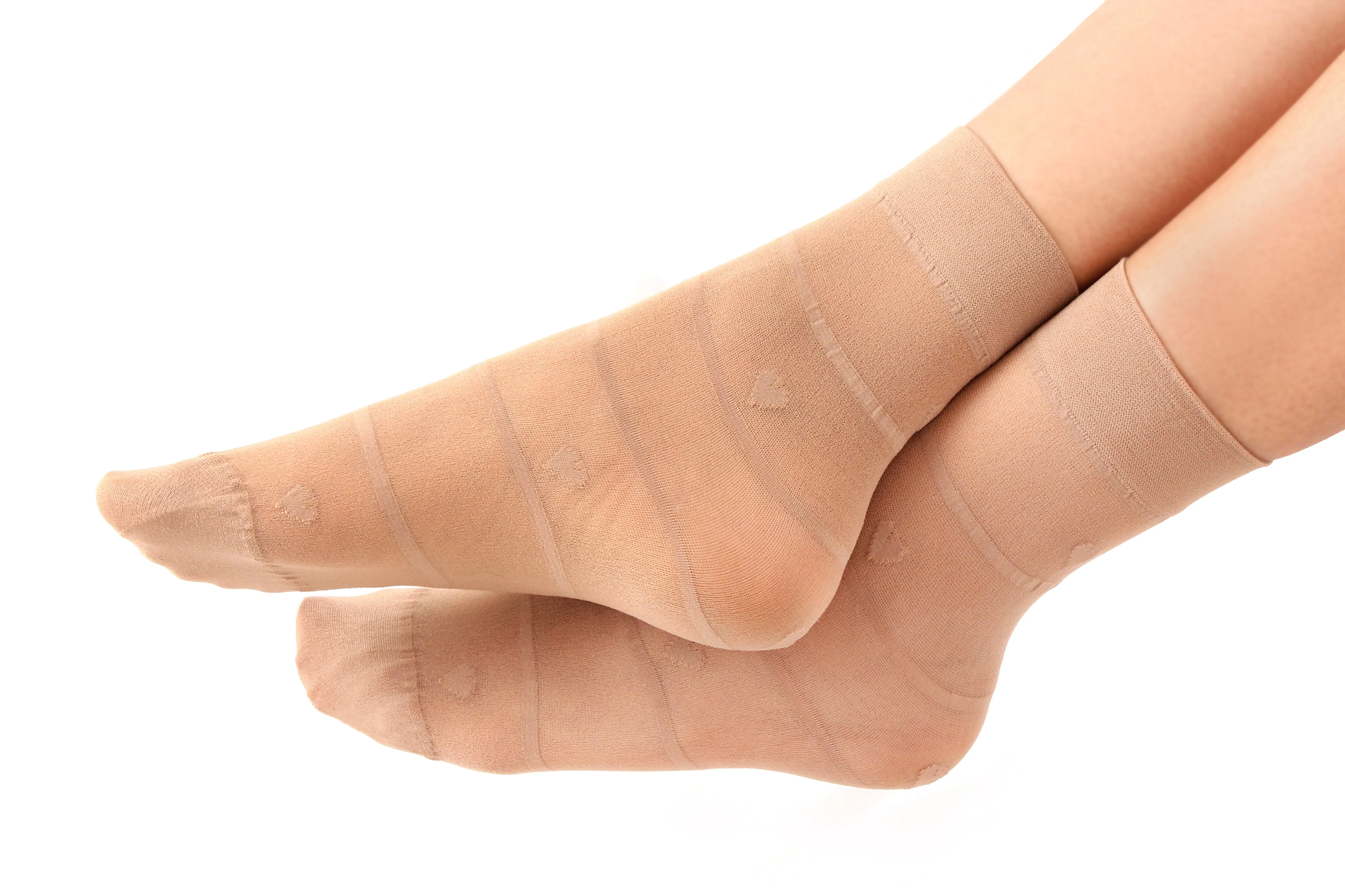 Heart Ankle High Tights