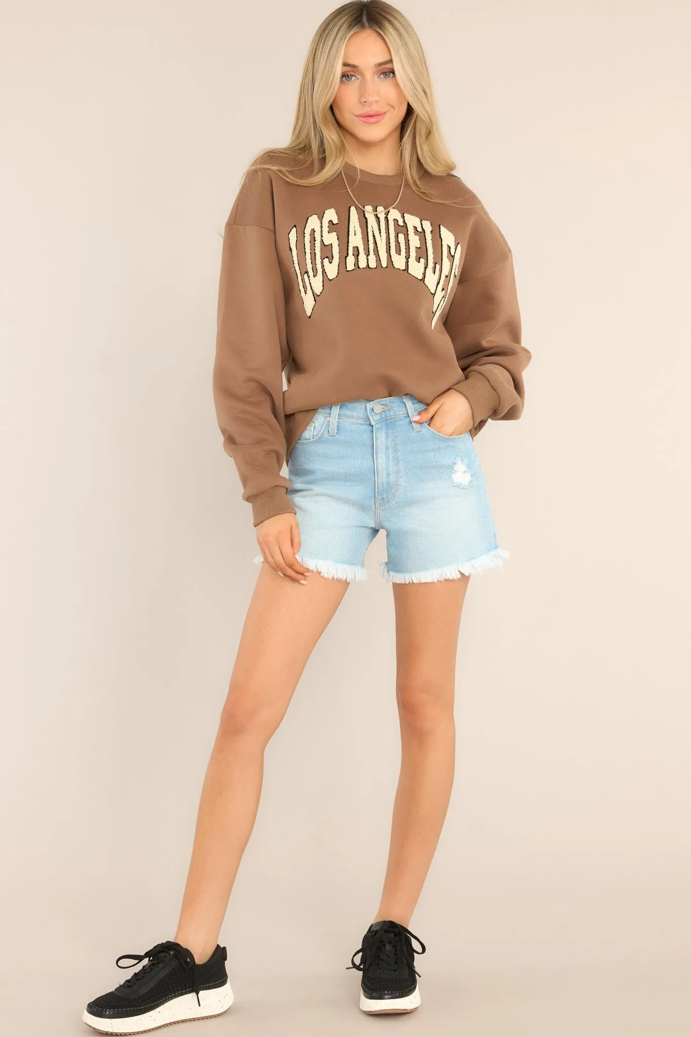 In Every City Brown Los Angeles Sweatshirt