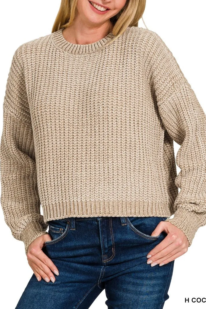 JESSICA CROP SWEATER
