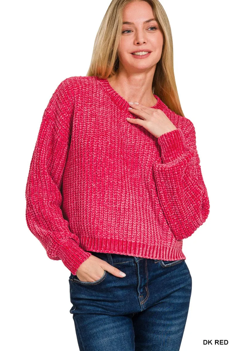 JESSICA CROP SWEATER