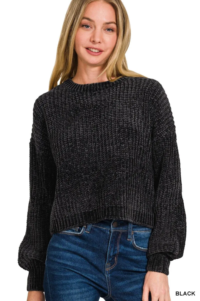 JESSICA CROP SWEATER