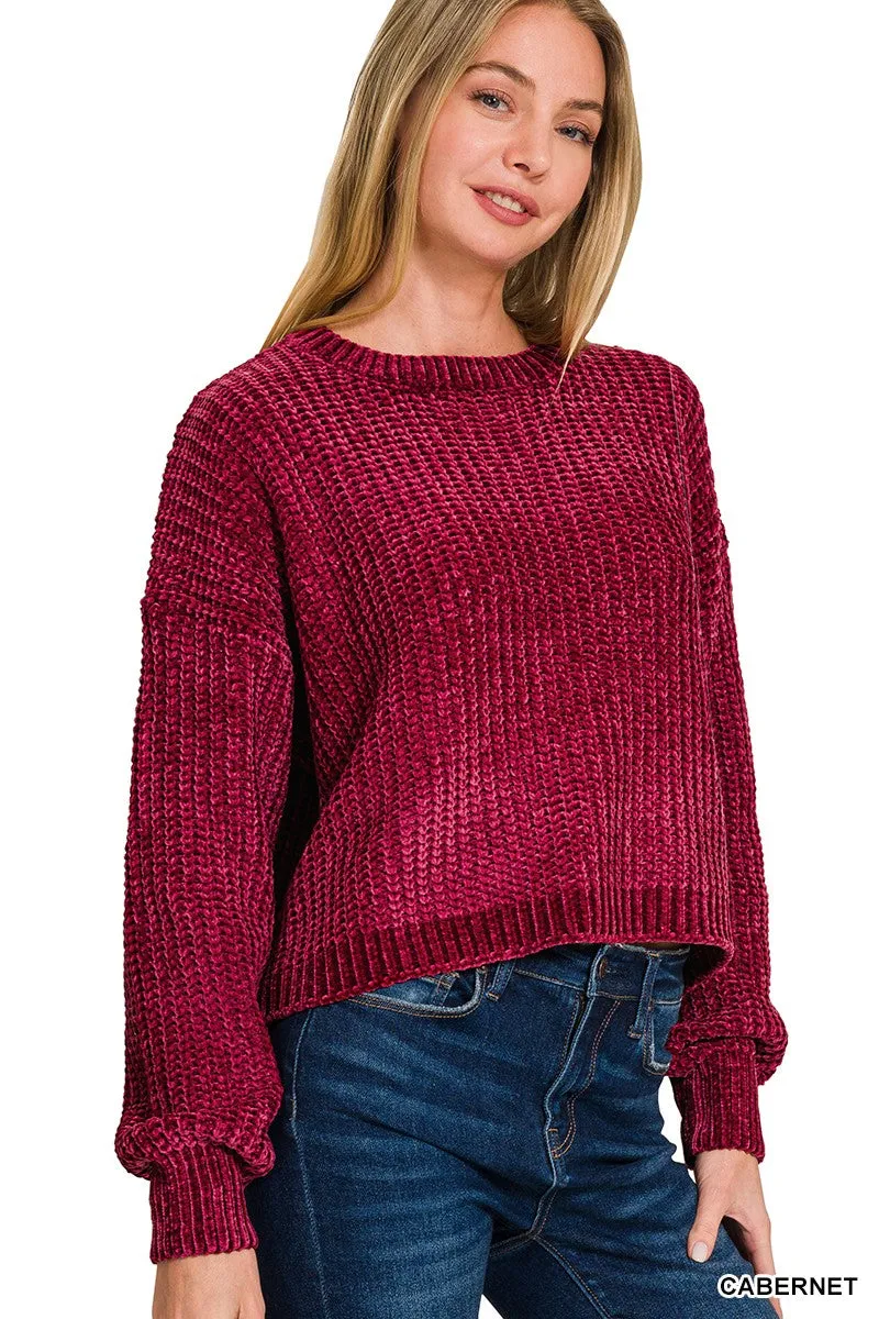 JESSICA CROP SWEATER