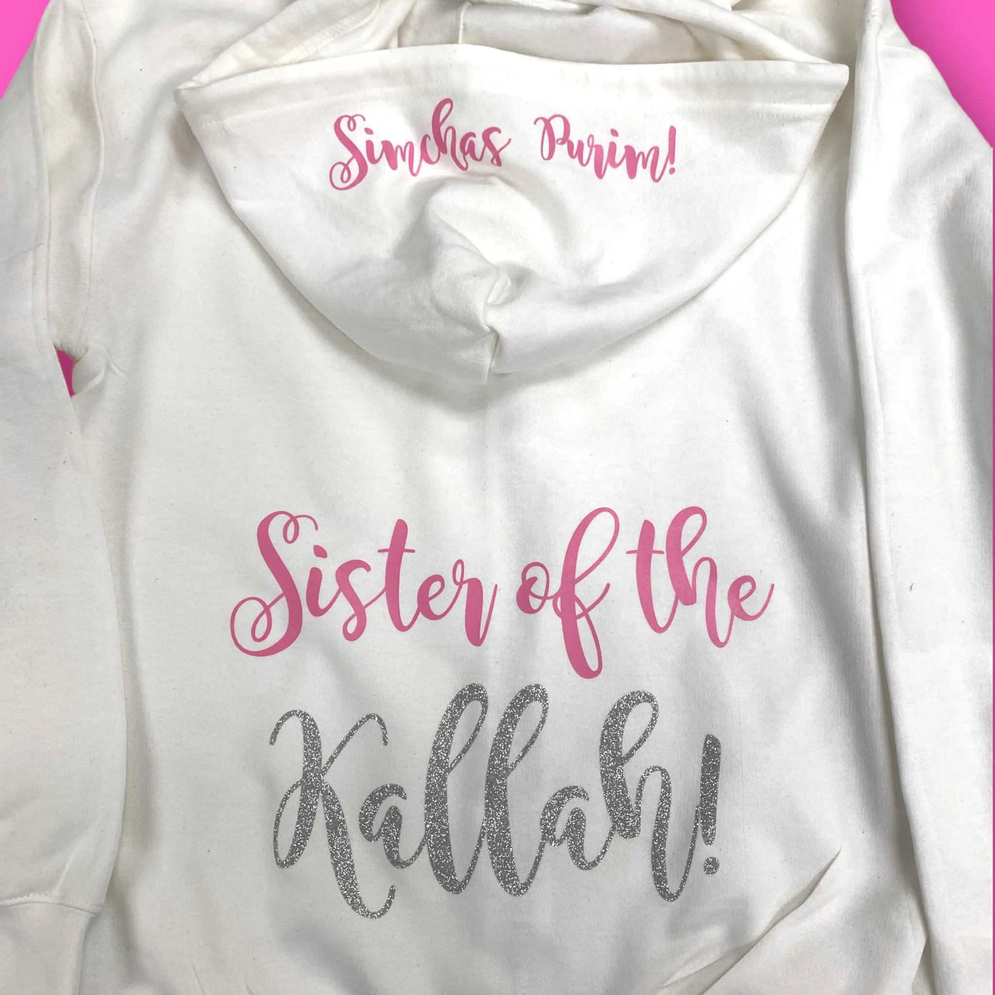 Kallah, Bride Hooded Sweatshirt