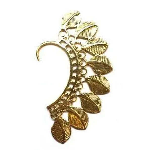 Large Boho Feathers Earcuff