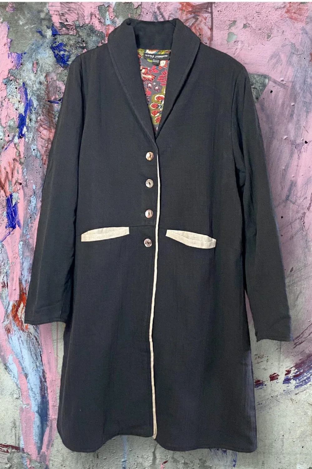 Lined Cotton Coat