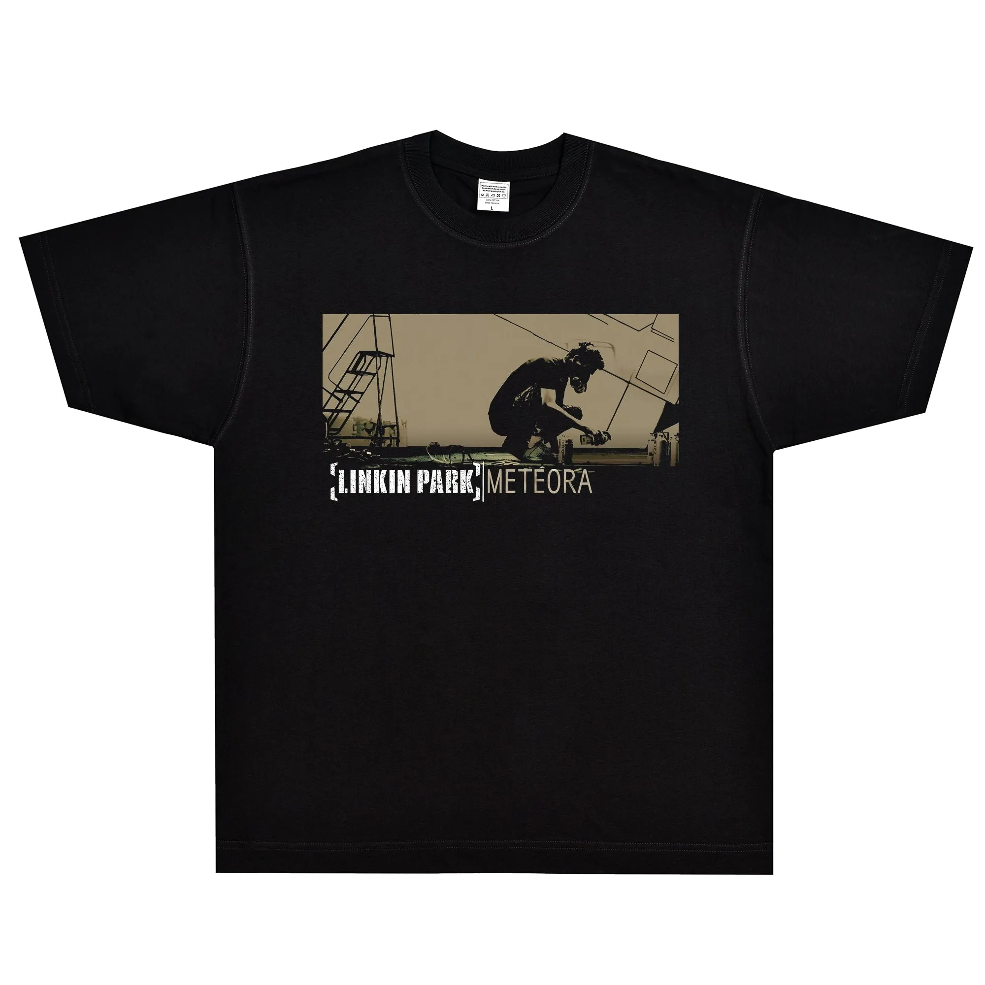 Linkin Park Meteora T-Shirt – Retro Rock Band Tee for Men – American Street Style Short Sleeve