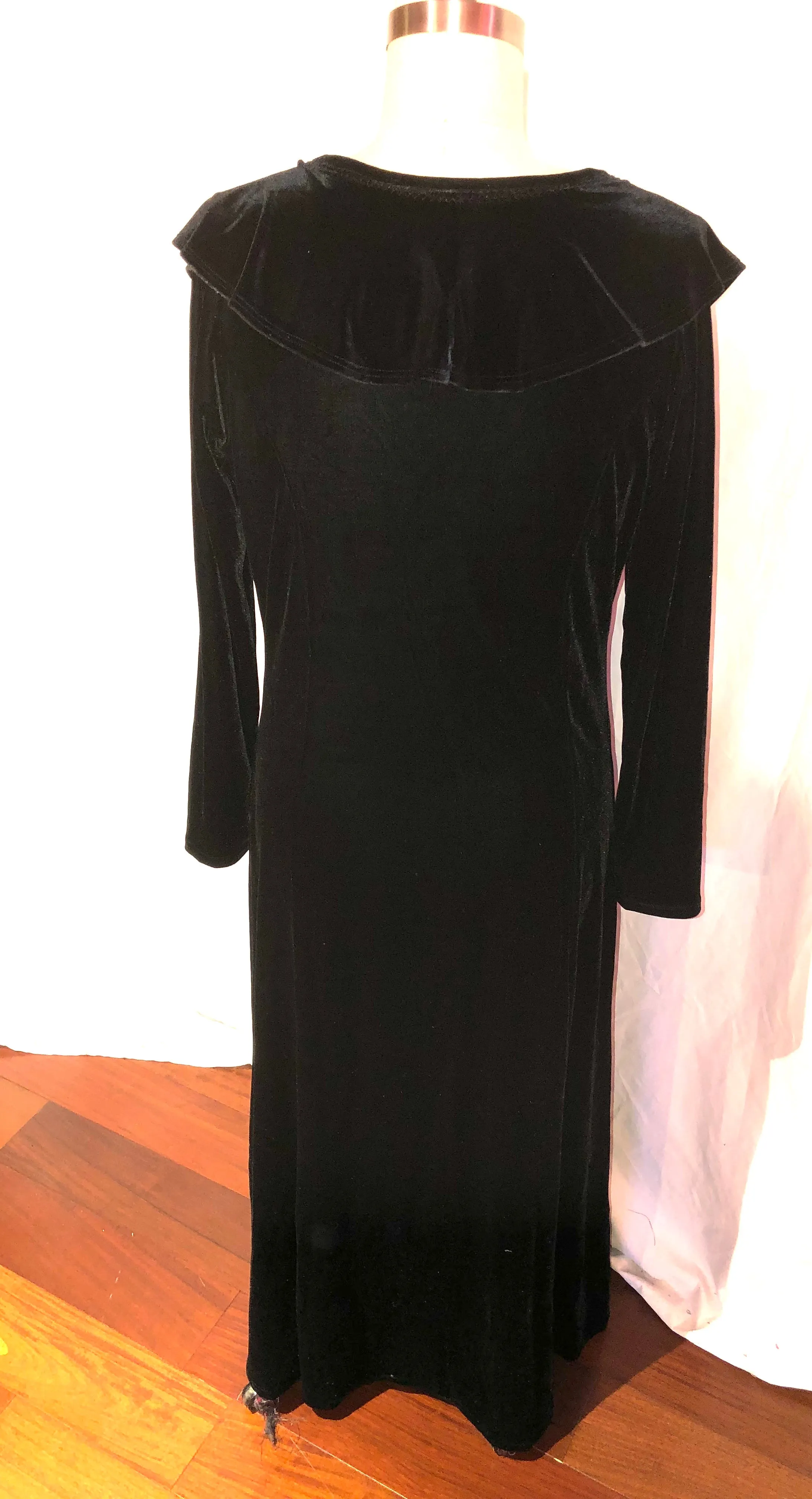 Long Velvet Dress/Coat