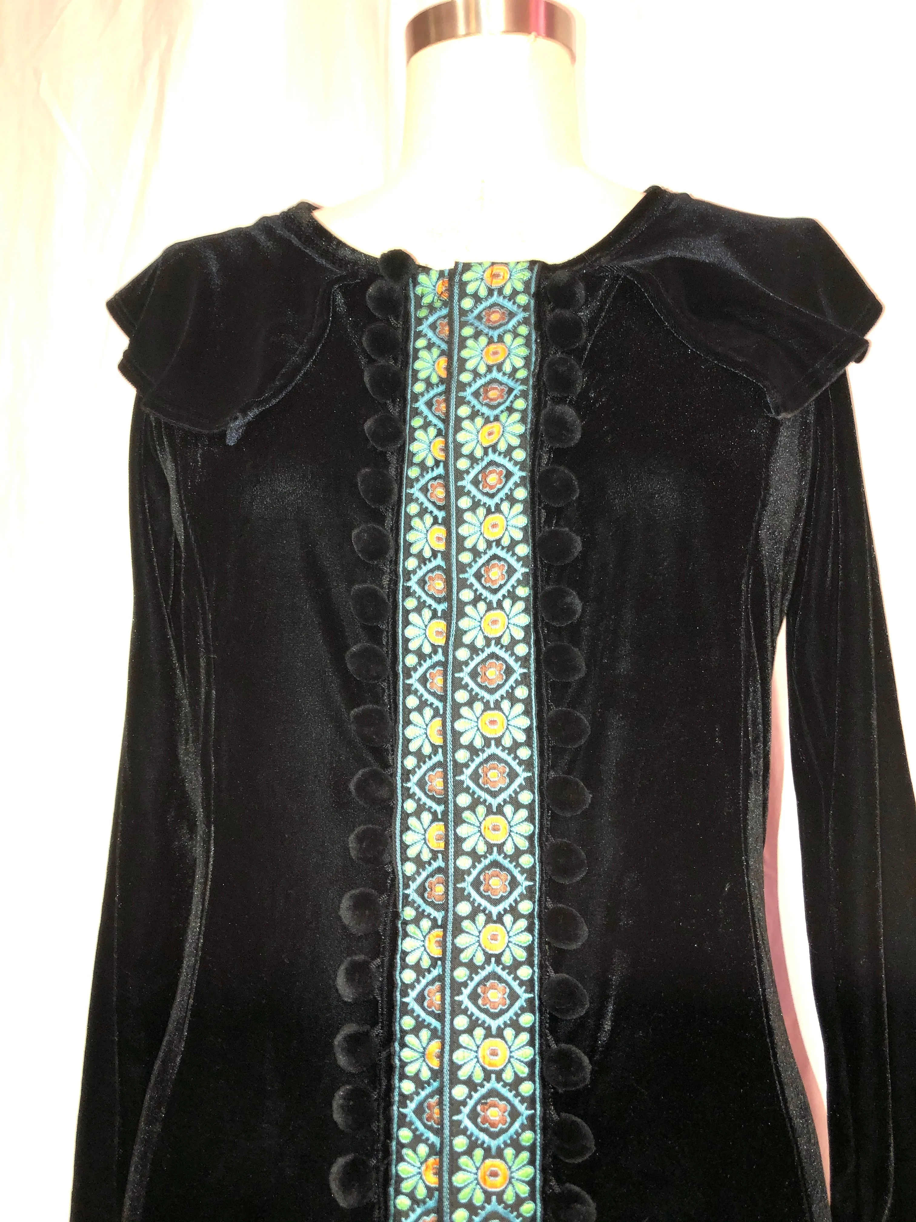 Long Velvet Dress/Coat