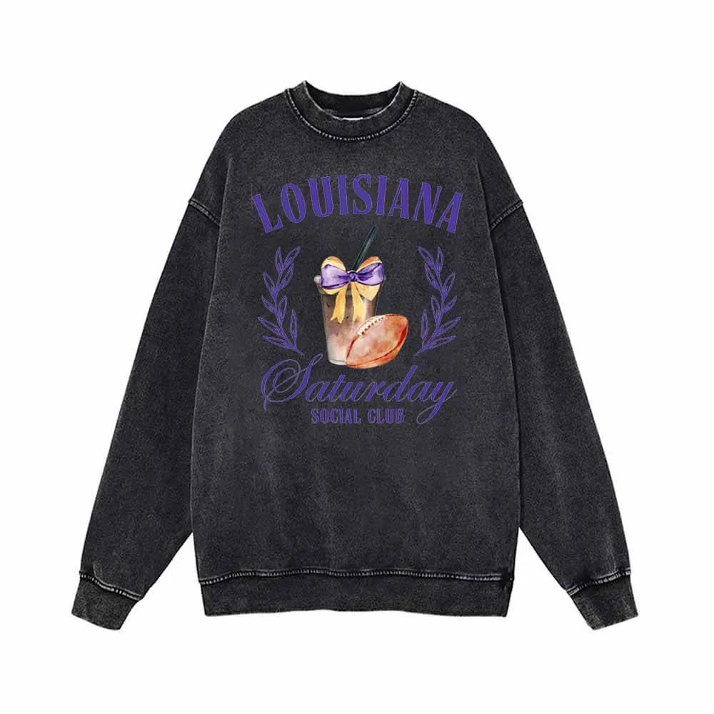 Louisiana Saturday Social Club Sweatshirt